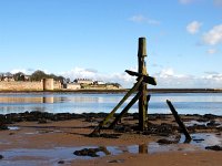11Berwick  A old navigation marker in the River Tweed estuary at Tweedmouth