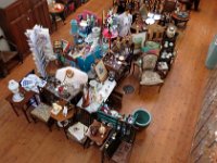 cb11  From upstairs in the Antique emporium