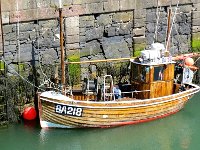 4PortP  An old fishing boat in Portpatrick Harbour