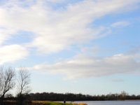 12Jan17BWatersPier  A look west up the Big Waters, North Tyneside.