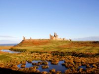 2Jan17Dunst  A different view of Dunstanburgh Castle.